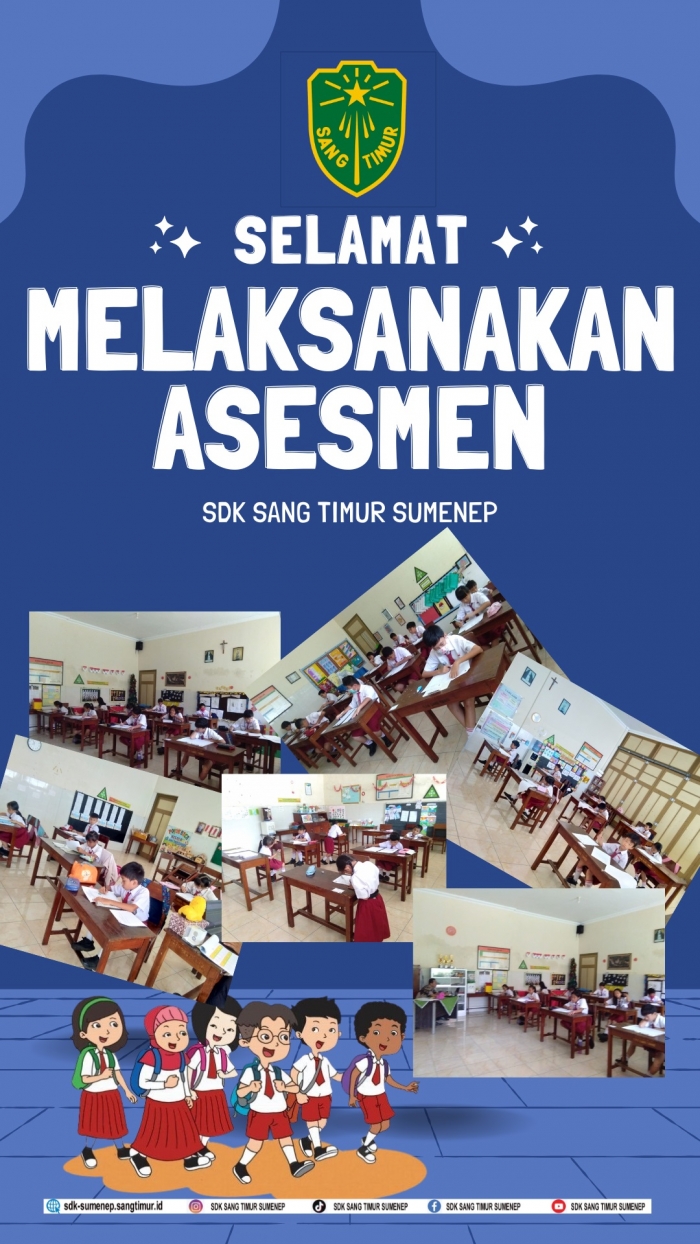 Asesmen Sumatif Semester 1 di SDK Sang Timur Sumenep