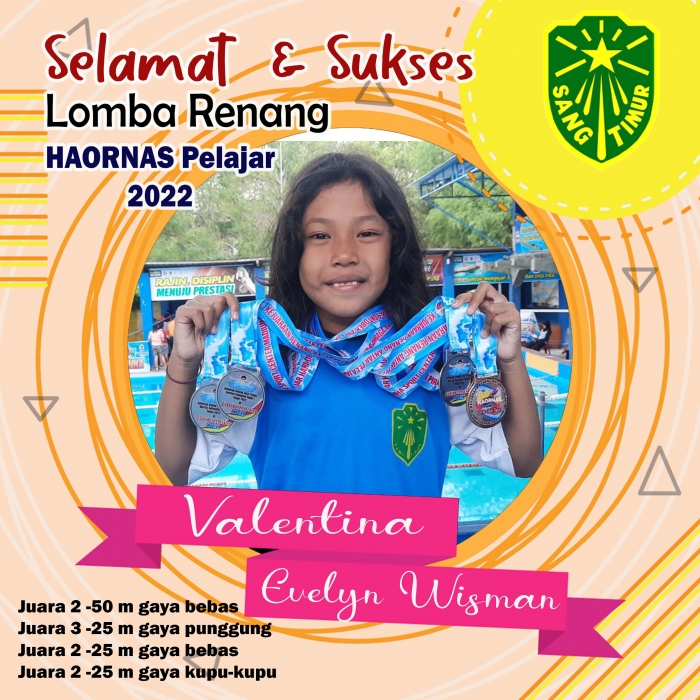 JUARA RENANG HAORNAS PELAJAR 2022