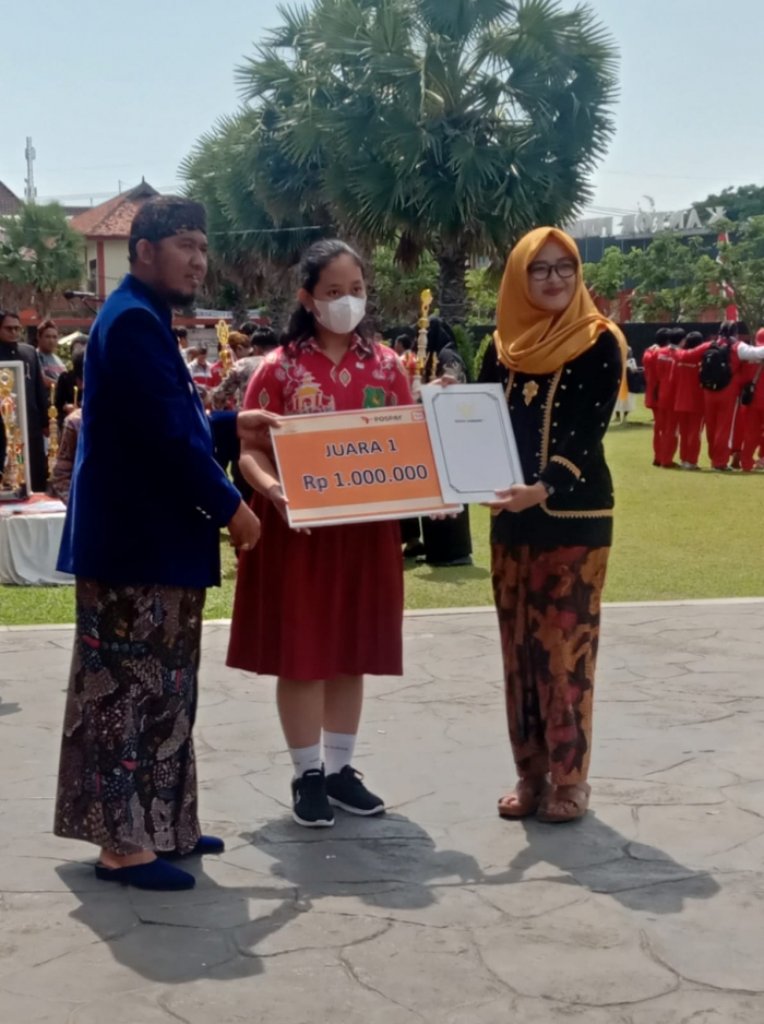 JUARA I LOMBA MENULIS SURAT UNTUK BUPATI